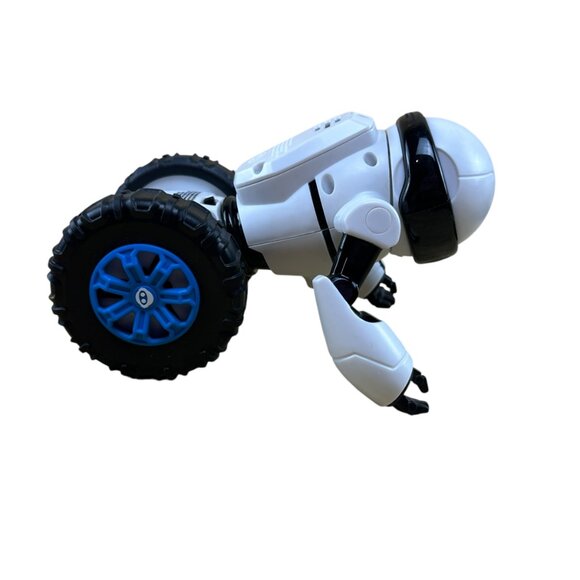 Wowwee Black Miposaur Dinosaur with Ball White Mip Robot Balance Board Lot Works - Picture 8 of 16